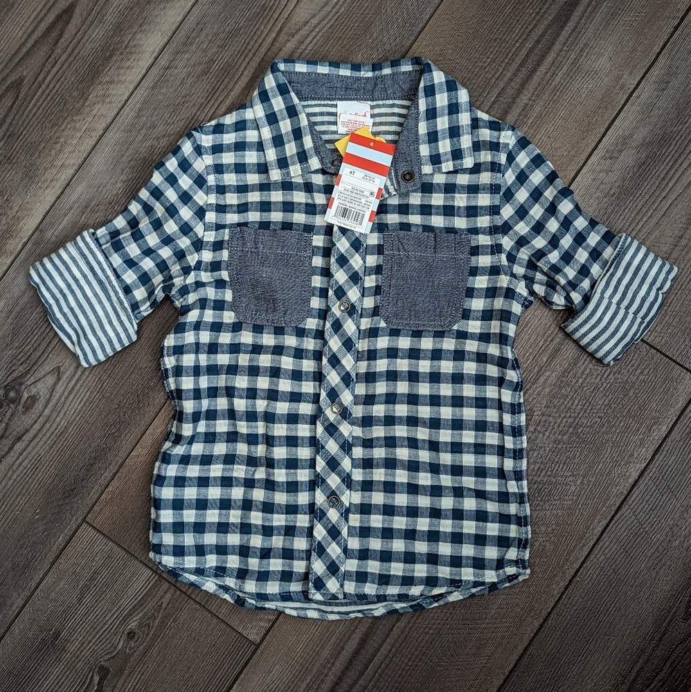 NWT Toddler Button Up Shirt